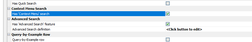 Has Context Menu search property